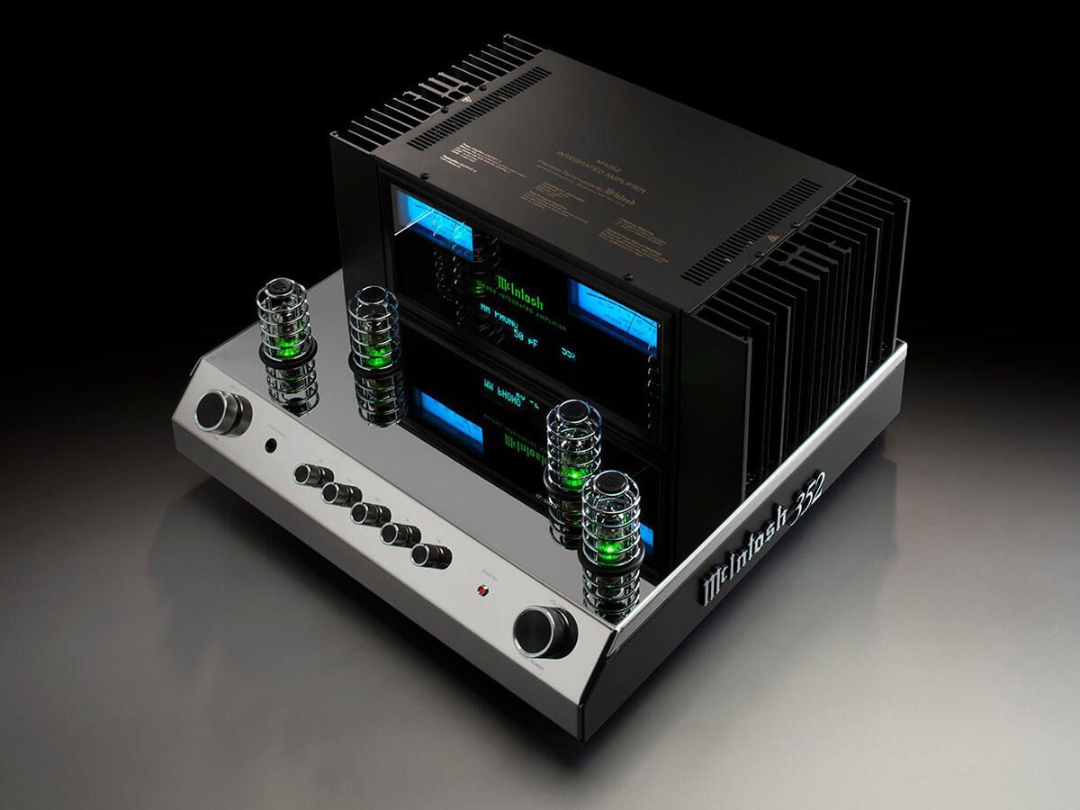 McIntosh MA352 – hybrydowy wzmacniacz zintegrowany 2 × 200 W - Media Hit - Sklep audio