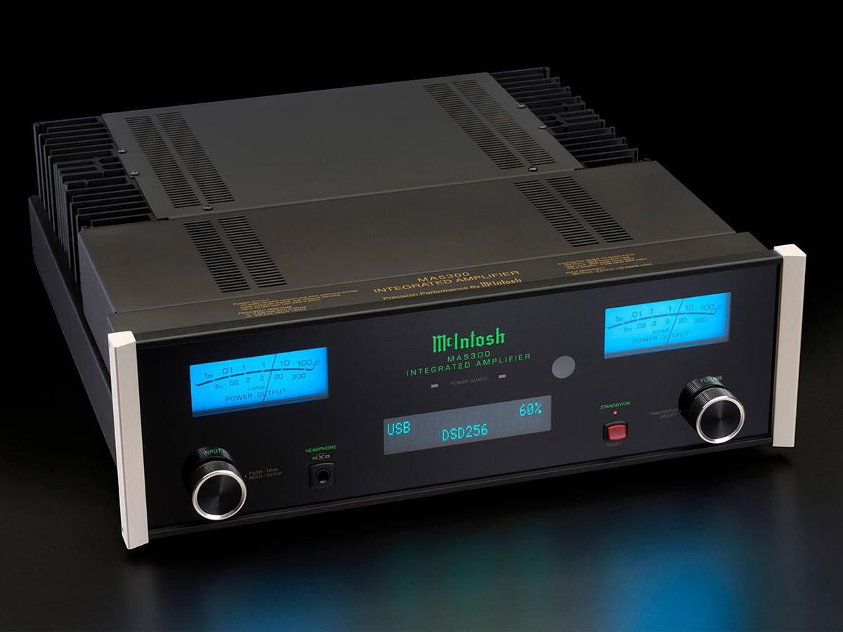 McIntosh MA5300 – wzmacniacz zintegrowany 2 × 100 W z przetwornikiem DAC - Media Hit - Sklep audio