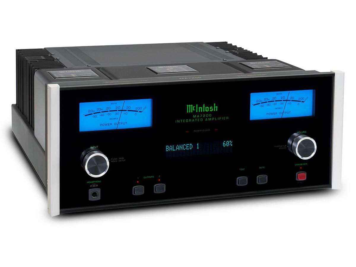 McIntosh MA7200 – wzmacniacz zintegrowany 2 × 200 W - Media Hit - Sklep audio