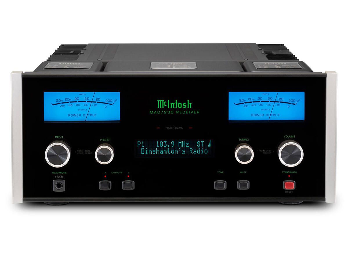 McIntosh MAC7200 – amplituner stereo 2 × 200 W z tunerem AM/FM - Media Hit - Sklep audio