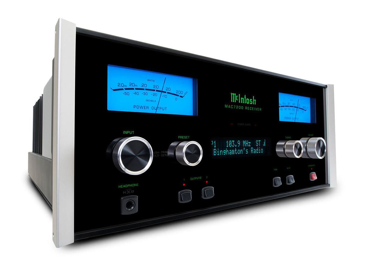 McIntosh MAC7200 – amplituner stereo 2 × 200 W z tunerem AM/FM - Media Hit - Sklep audio