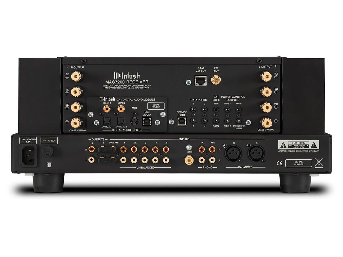 McIntosh MAC7200 – amplituner stereo 2 × 200 W z tunerem AM/FM - Media Hit - Sklep audio