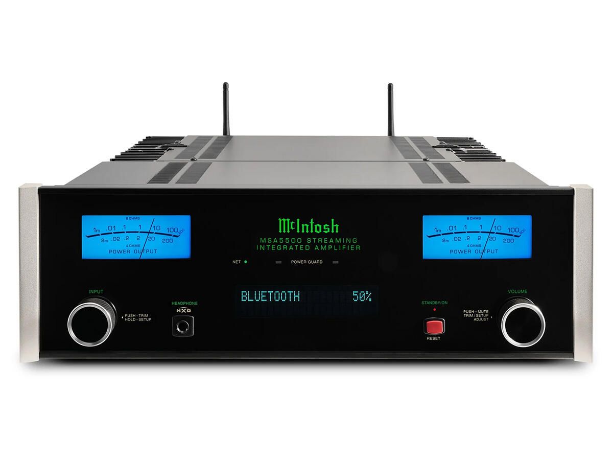 McIntosh MSA5500 – wzmacniacz zintegrowany z funkcją streamingu - Media Hit - Sklep audio