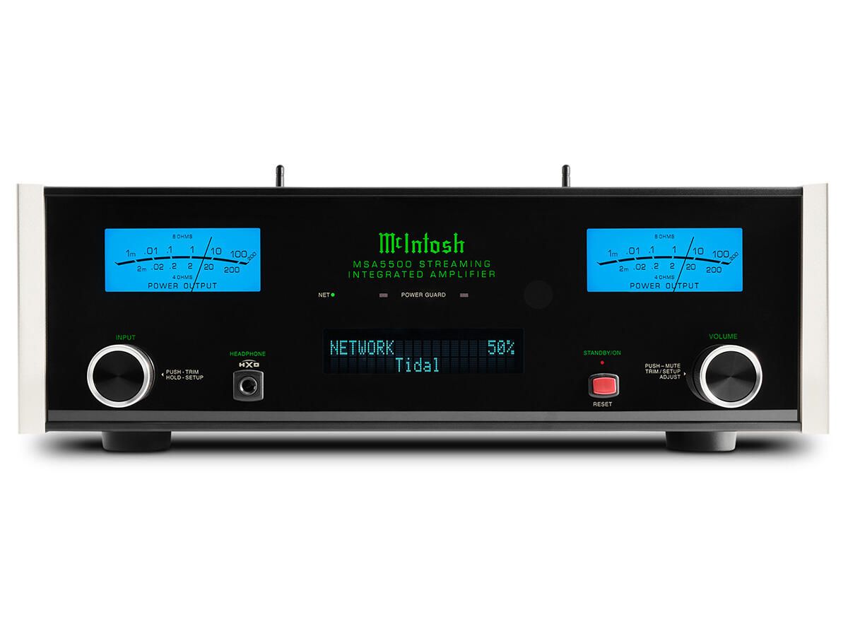 McIntosh MSA5500 – wzmacniacz zintegrowany z funkcją streamingu - Media Hit - Sklep audio