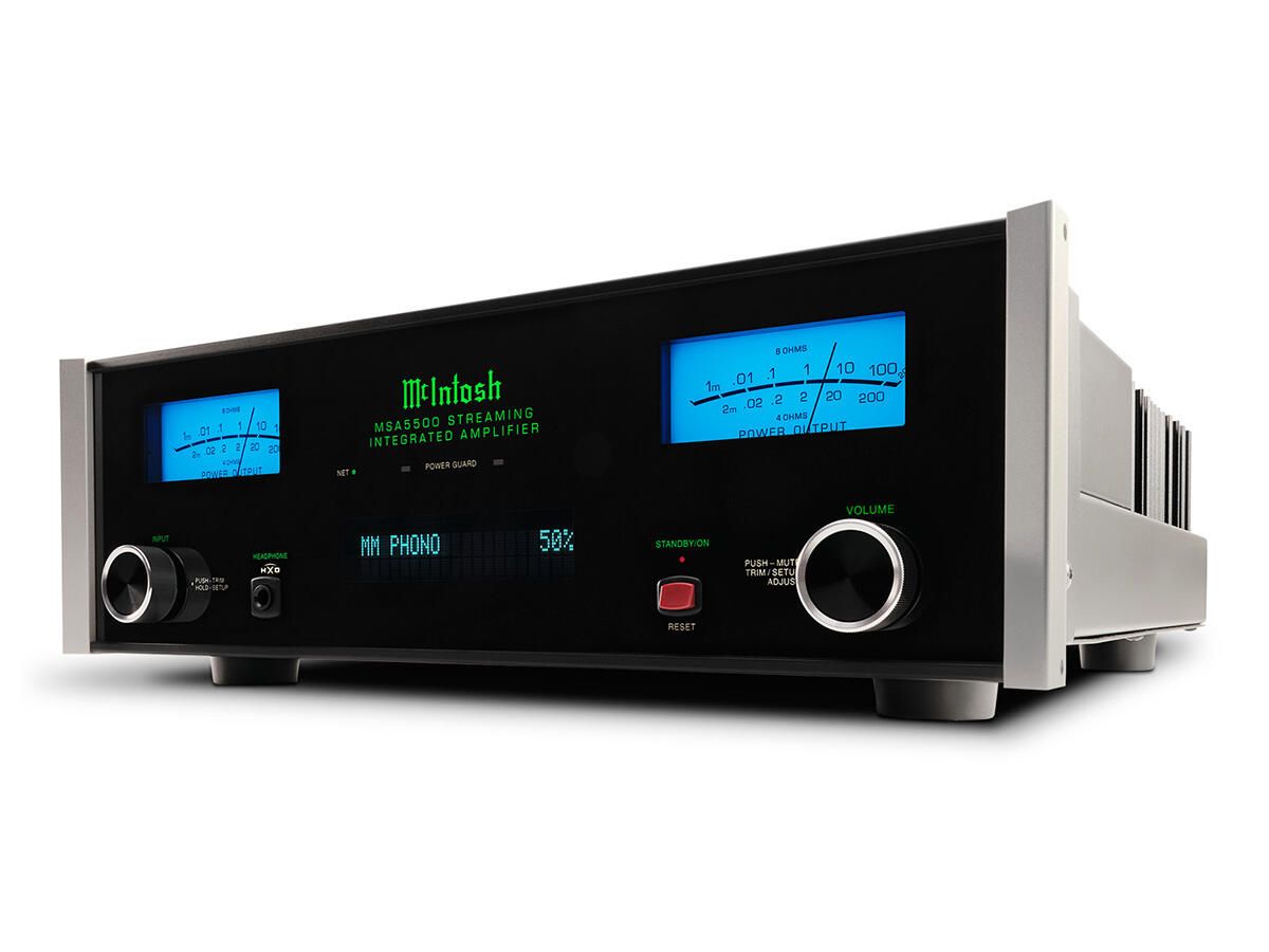 McIntosh MSA5500 – wzmacniacz zintegrowany z funkcją streamingu - Media Hit - Sklep audio