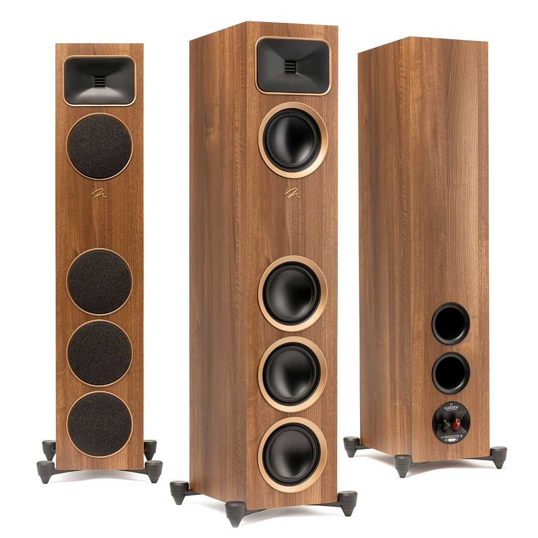 MartinLogan Motion Foundation F1 Walnut – kolumna podłogowa (1 szt.) - Media Hit - Sklep audio