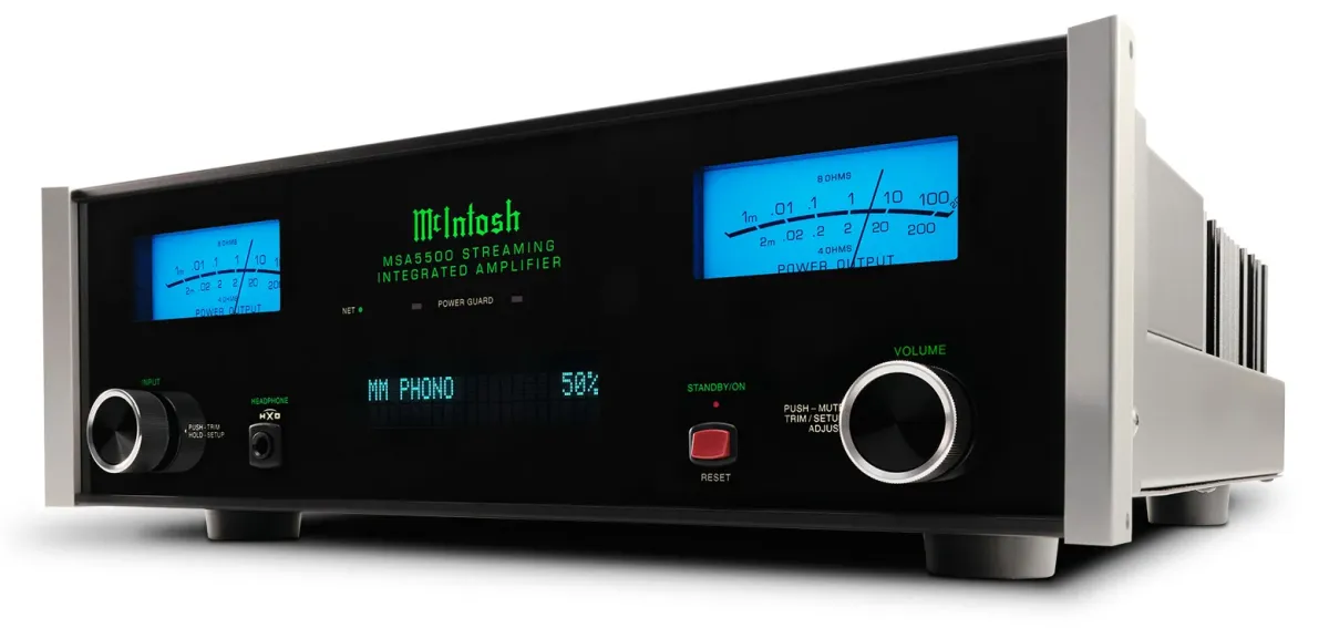 McIntosh MSA5500 – wzmacniacz zintegrowany ze streamerem - Media Hit - Sklep audio