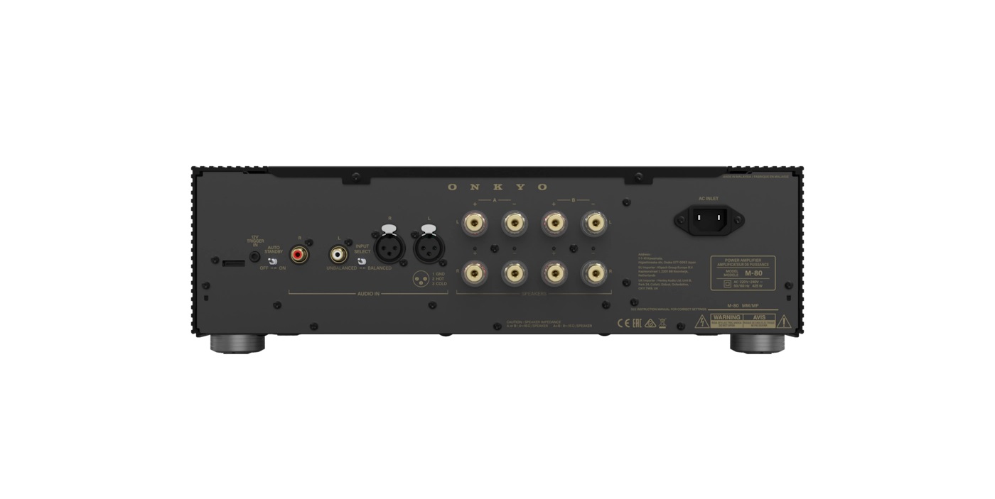 Onkyo Icon M-80 (M80) Końcówka mocy stereo 2x150W - Media Hit - Sklep audio