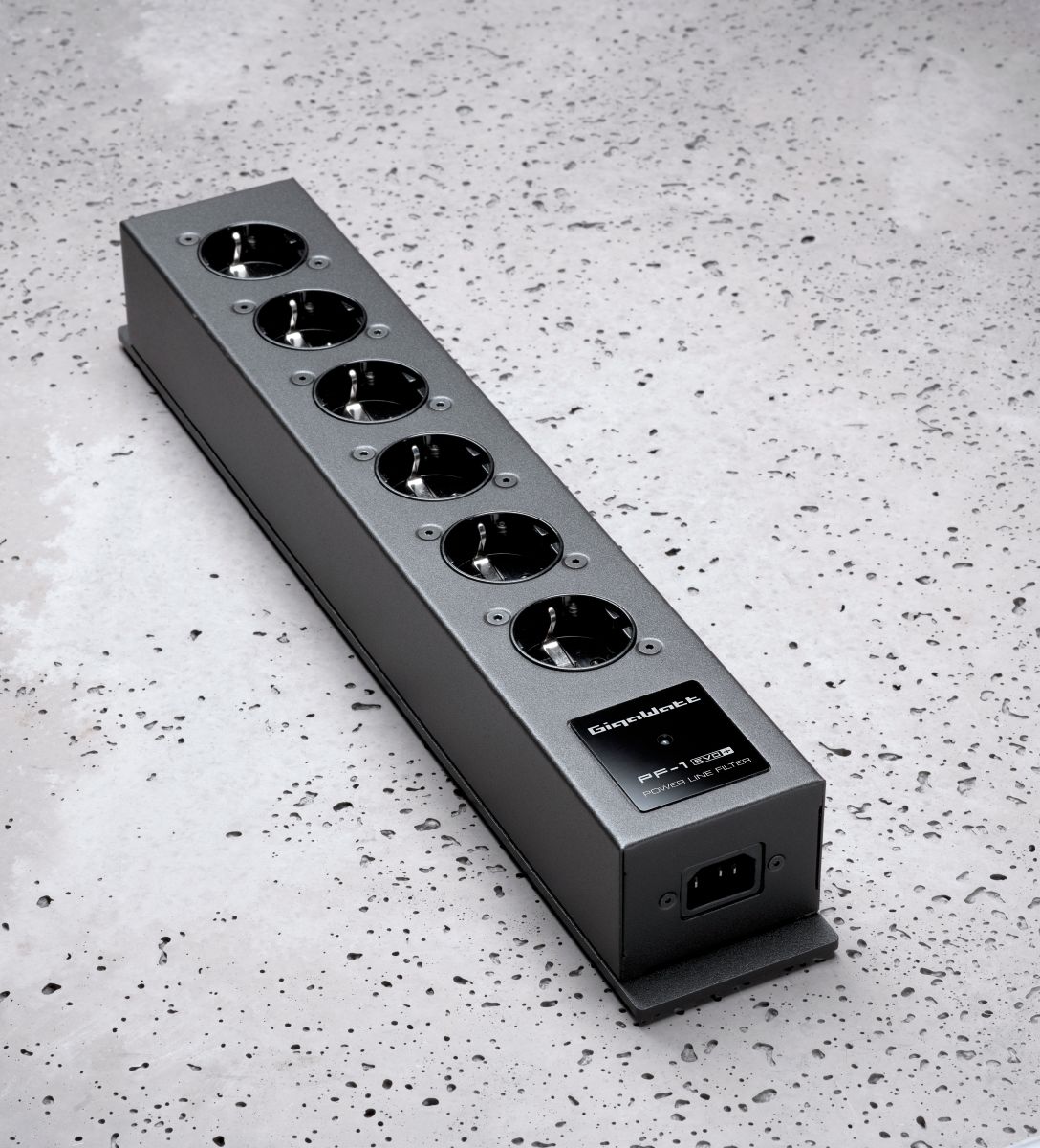 GigaWatt PF-1 EVO+ + PowerSync PLUS – listwa filtrująca z przewodem zasilającym - Media Hit - Sklep audio