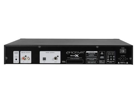 Emotiva BasX CD1 – odtwarzacz i transport CD z przetwornikiem DAC - Media Hit - Sklep audio