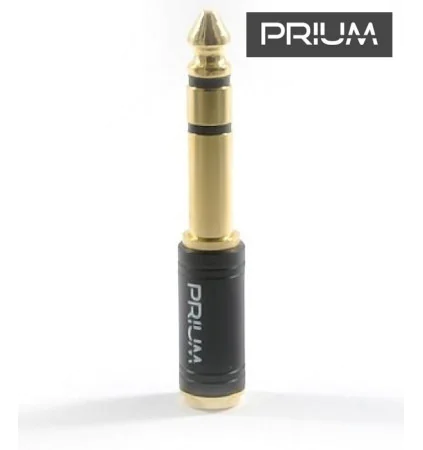 Prium PRJGMJ – adapter mini Jack 3.5 mm → Jack 6.3 mm stereo - Media Hit - Sklep audio