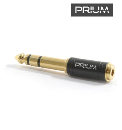 Prium PRJGMJ – adapter mini Jack 3.5 mm → Jack 6.3 mm stereo - Media Hit - Sklep audio