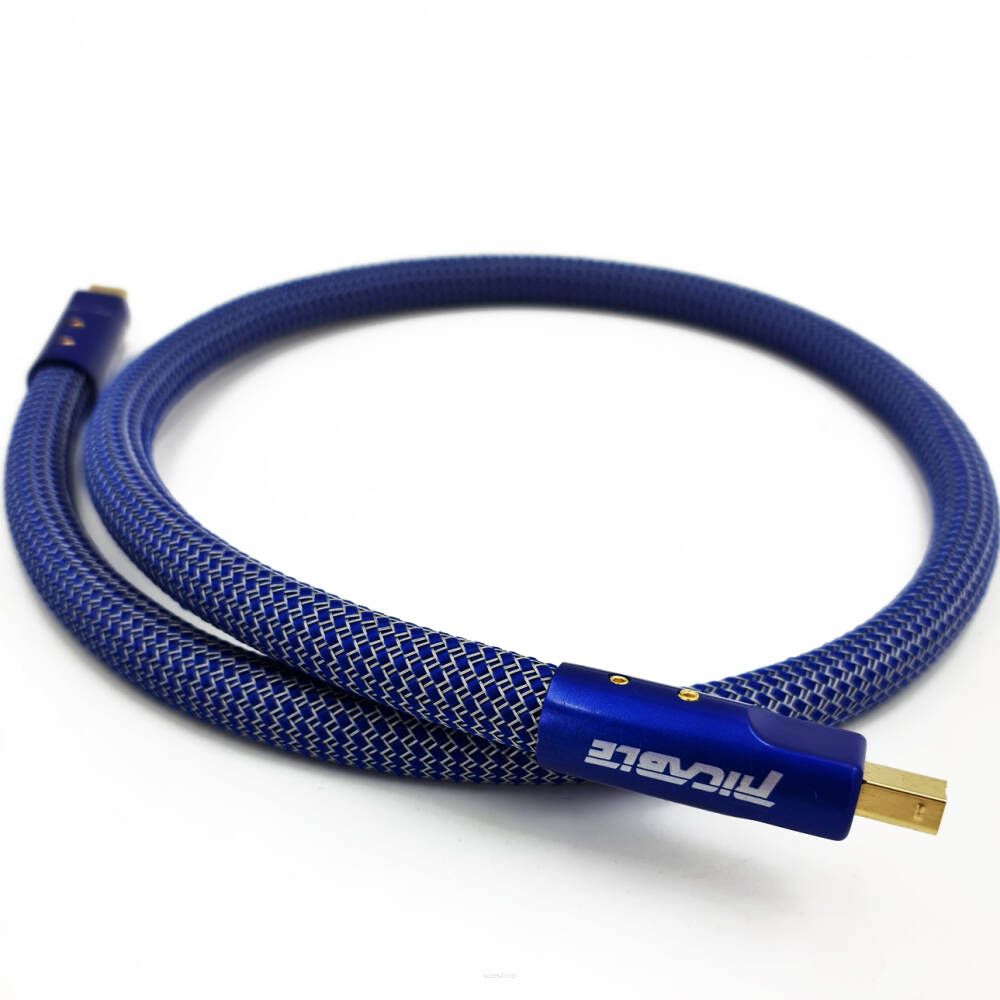 Ricable Invictus USB 1,0 m – przewód USB 2.0 A–B - Media Hit - Sklep audio