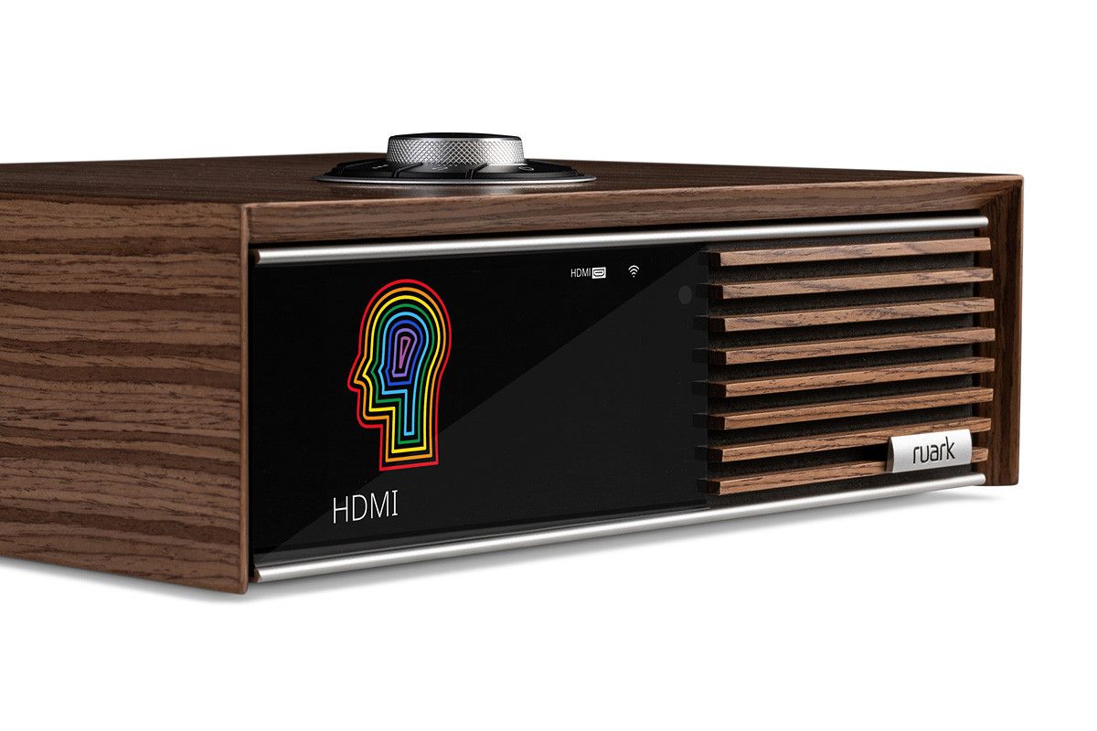 Ruark Audio R610 Fused Walnut – konsola muzyczna i wzmacniacz strumieniowy 2 × 75 W - Media Hit - Sklep audio