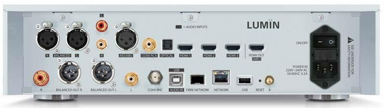 ODTWARZACZ SIECIOWY LUMIN P1 HI-END MQA TIDAL CONNECT WIFI XLR ES9028PRO CZARNY (raty 0%) - Media Hit - Sklep audio