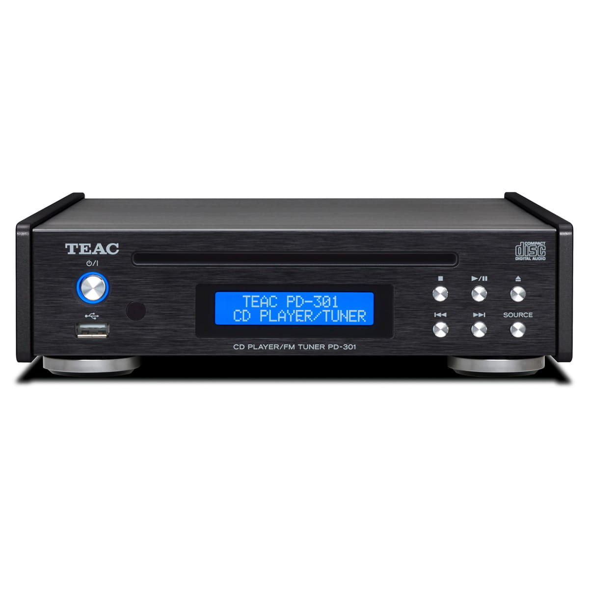 ODTWARZACZ CD DAC TEAC PD-301DAB CZARNY (raty 0%) - Media Hit - Sklep audio