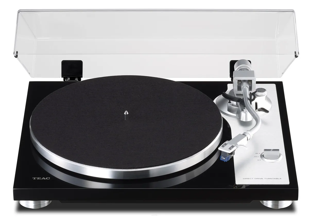 TEAC TN-3B-SE BLACK – gramofon z wkładką AT-VM95E - Media Hit - Sklep audio