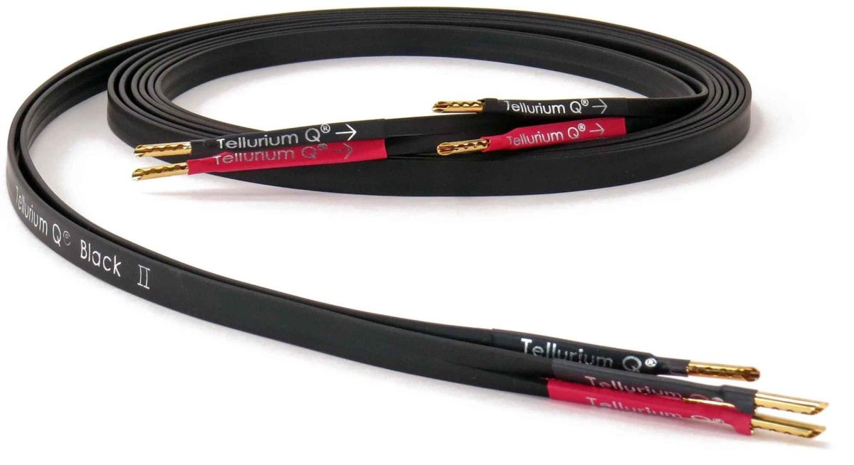 Tellurium Q Black II Speaker Cable 2 × 2,5 m – kabel głośnikowy, para - Media Hit - Sklep audio