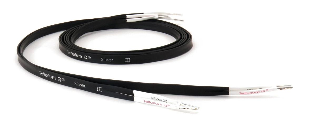 Tellurium Q Silver III Speaker Cable 2 × 2,5 m – kabel głośnikowy, para - Media Hit - Sklep audio