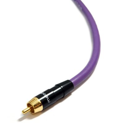 Kabel Koasjalny Coaxial RCA-RCA Melodika MDCX10 1m (Raty 0%) - Media Hit - Sklep audio