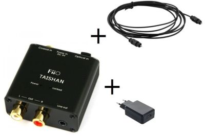Dac FiiO Taishan D03k Gliwice + kabel optyczny 1,8m gratis - Media Hit - Sklep audio