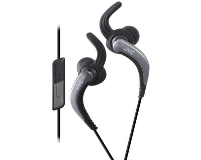 SŁUCHAWKI JVC HA-ETR40 IPX5/IPX7 SZARE - Media Hit - Sklep audio