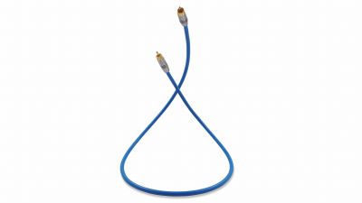 KABEL COAXIAL RCA-RCA MELODIKA SKY BLUE SBCX05 - 0,5M (RATY 0%)   - Media Hit - Sklep audio