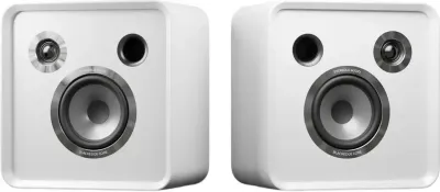 Eversolo SE100 Białe – kompaktowe kolumny podstawkowe Hi-Fi o naturalnym brzmieniu - Media Hit - Sklep audio