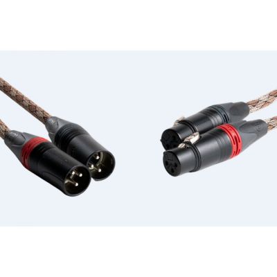 HiDiamond XLR Top Bronze 1,0m  - Media Hit - Sklep audio