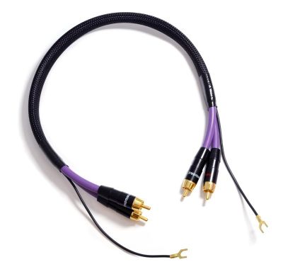 Melodika MDPH15 Kabel 2xRCA PHONO do gramofonu z żyłą uziemiającą 1,5m Gliwice  - Media Hit - Sklep audio