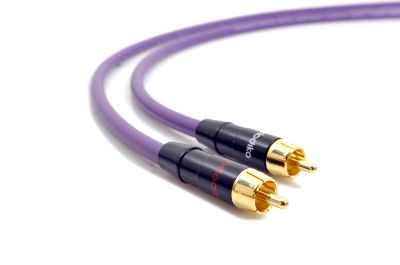 Melodika MD2R05 Kabel 2xRCA - 2xRCA Purple Rain - 0,5m - Media Hit - Sklep audio