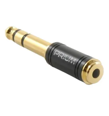 Prium PRJGMJ – adapter mini Jack 3.5 mm → Jack 6.3 mm stereo - Media Hit - Sklep audio