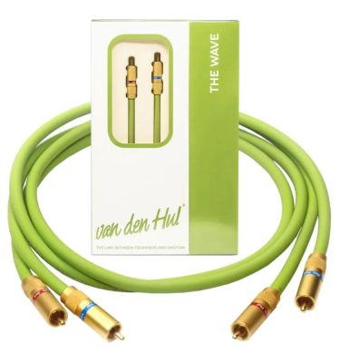 Van den Hul The Wave RCA–RCA 1,0 m – interkonekt analogowy 75 Ω (para) - Media Hit - Sklep audio