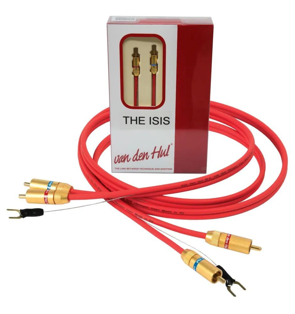 Van den Hul The Isis RCA–RCA 1,0 m – interkonekt gramofonowy - Media Hit - Sklep audio