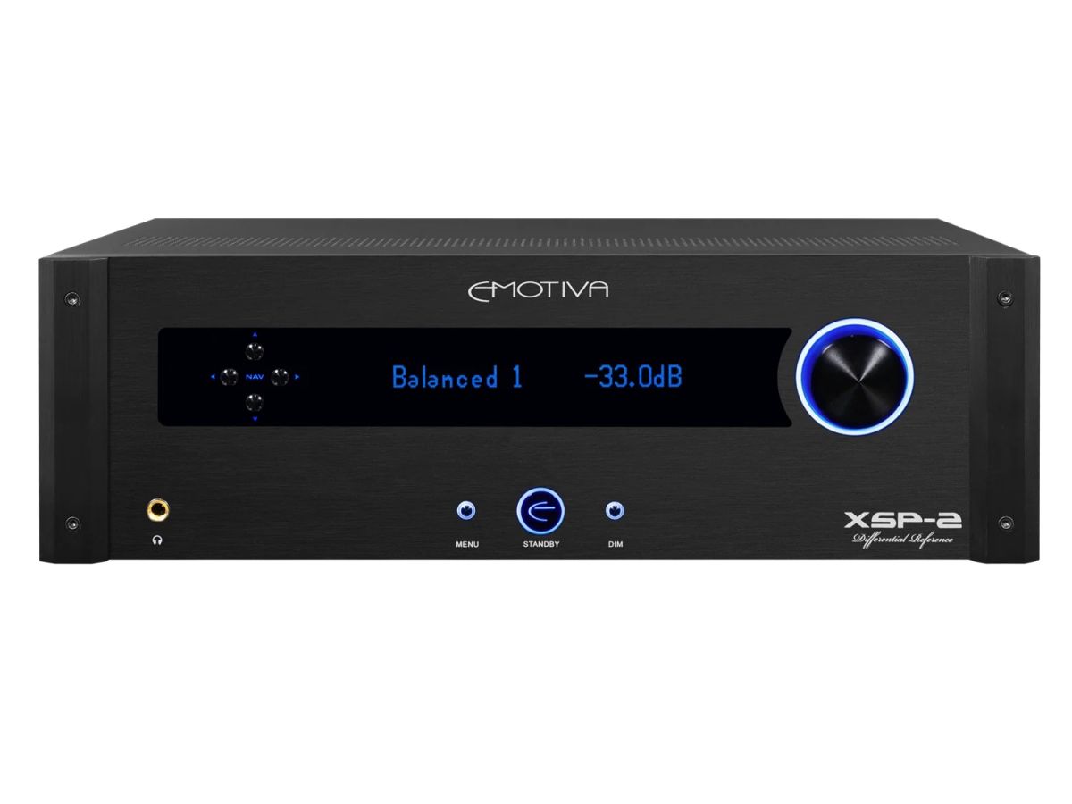 Emotiva XSP-2 Differential Reference – zbalansowany przedwzmacniacz stereo z DAC - Media Hit - Sklep audio